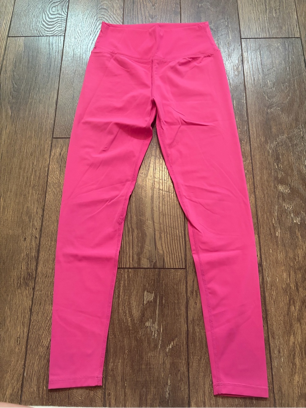 Girls' Hot Pink High-Waisted Active Leggings